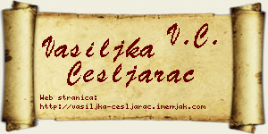 Vasiljka Češljarac vizit kartica